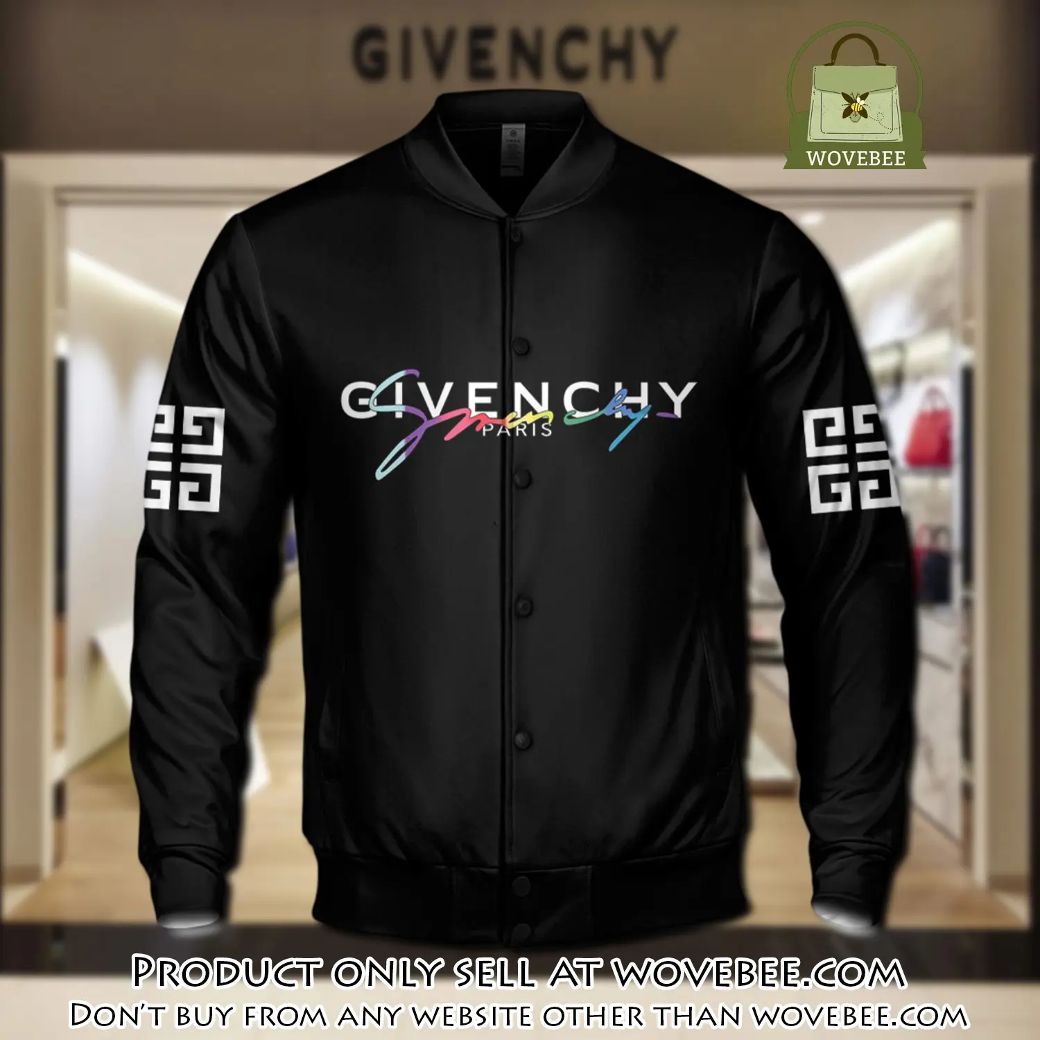 Luxury givenchy varsity premium baseball jacket bjv1052 wvb0749899